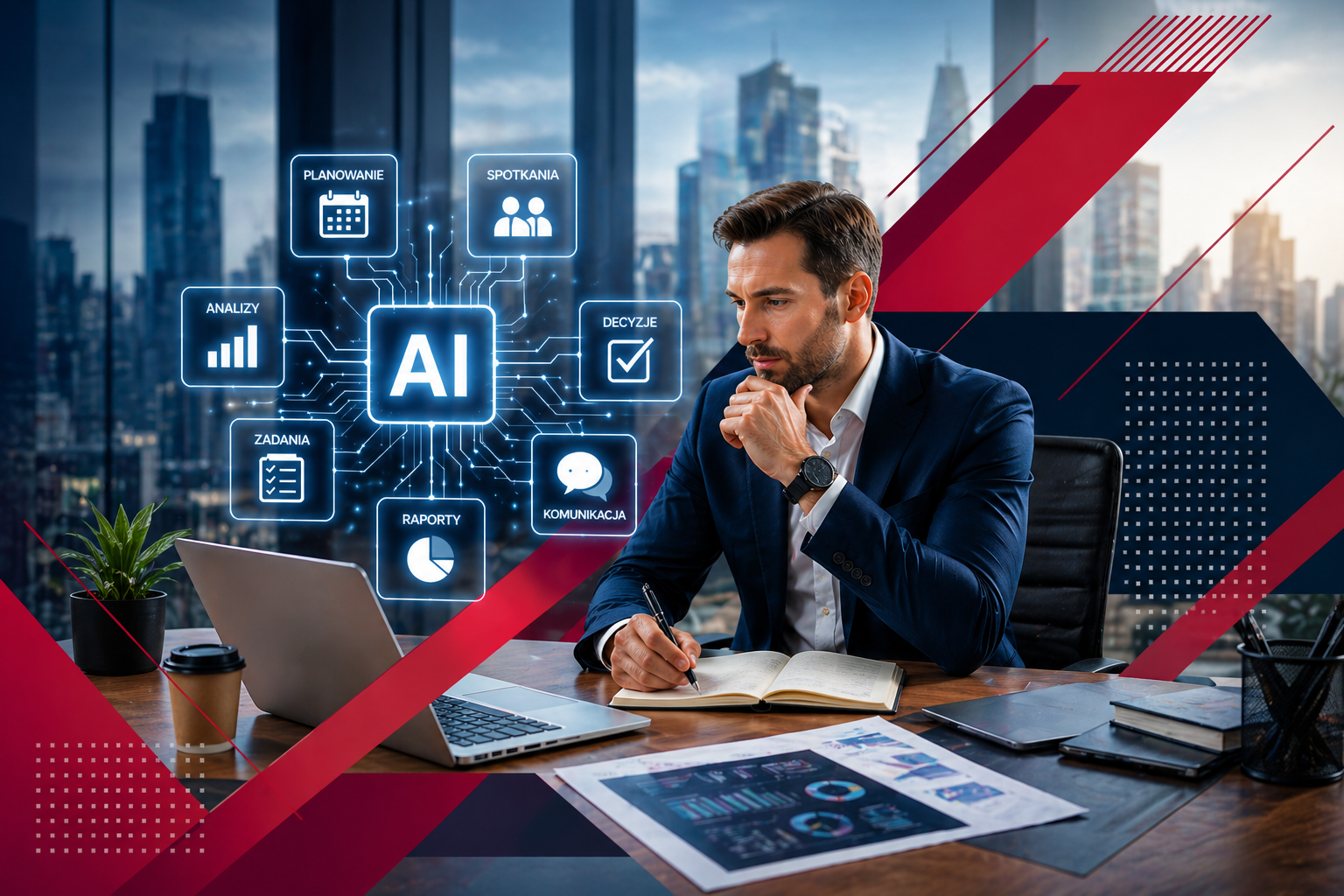 Efektywność w pracy menedżera z AI